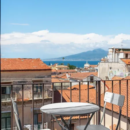 Skyline 3br Seaview Terrace Апартаменти Сорренто